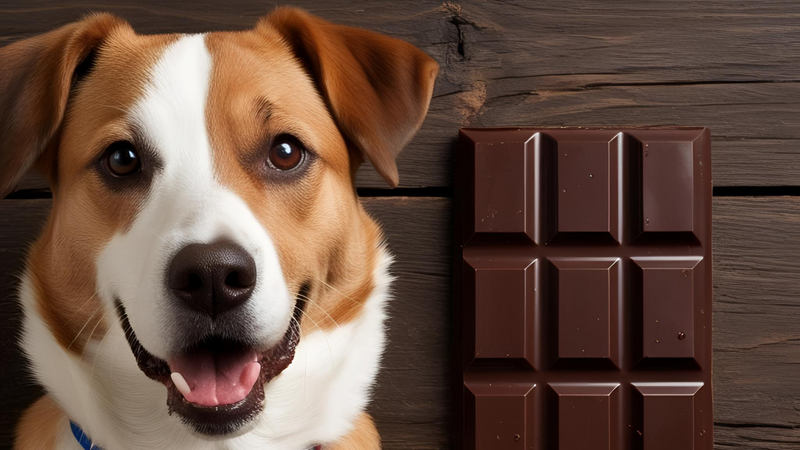 chocolate en perros